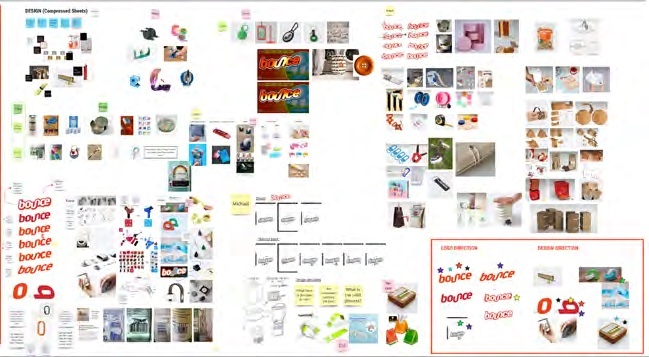 Packaging research and design iteration board 2