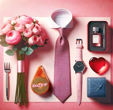Red and pink campaign art direction for personal settings